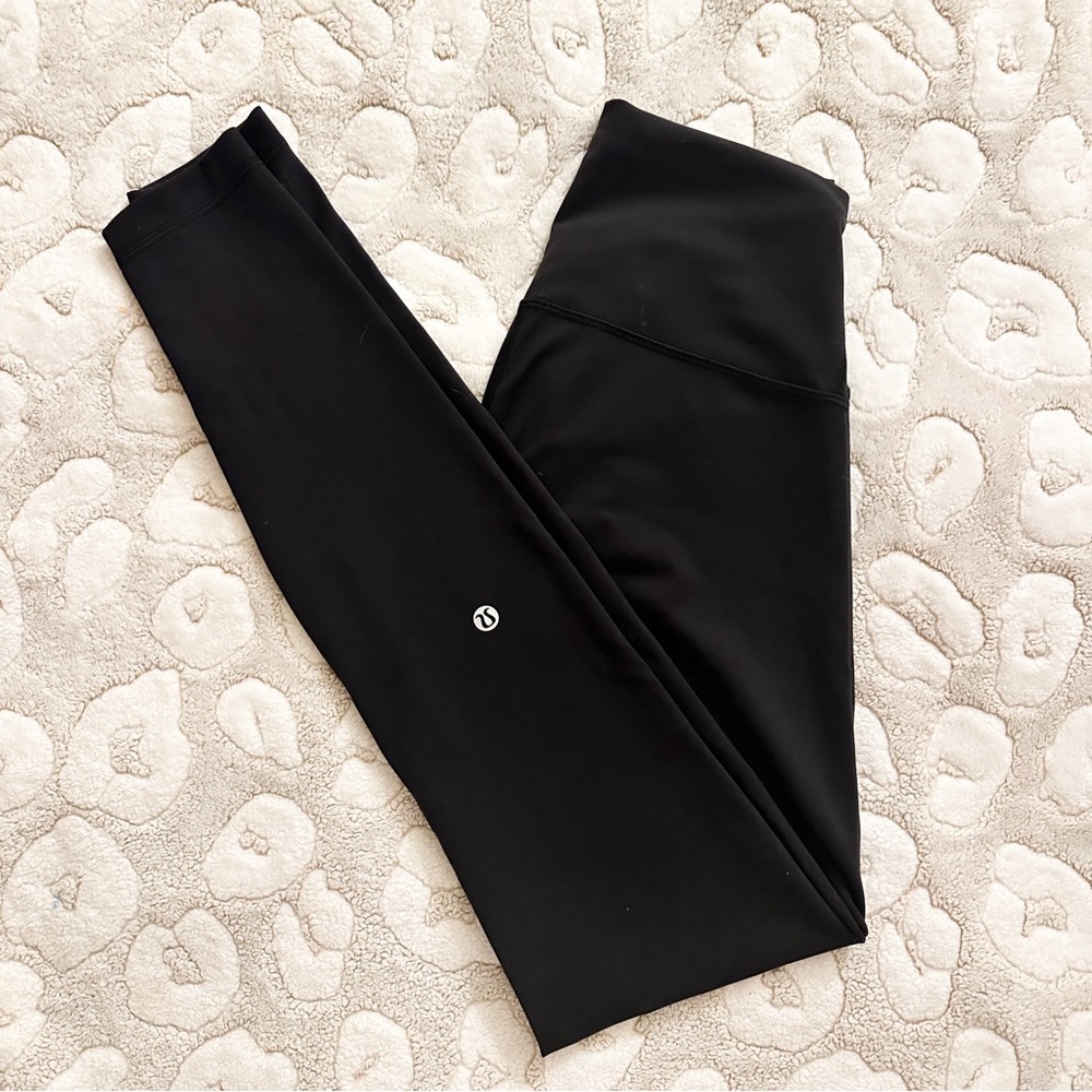 Lululemon Wunder Train High-Rise Tight 28" in Black Size 6 - Picture 8 of 8